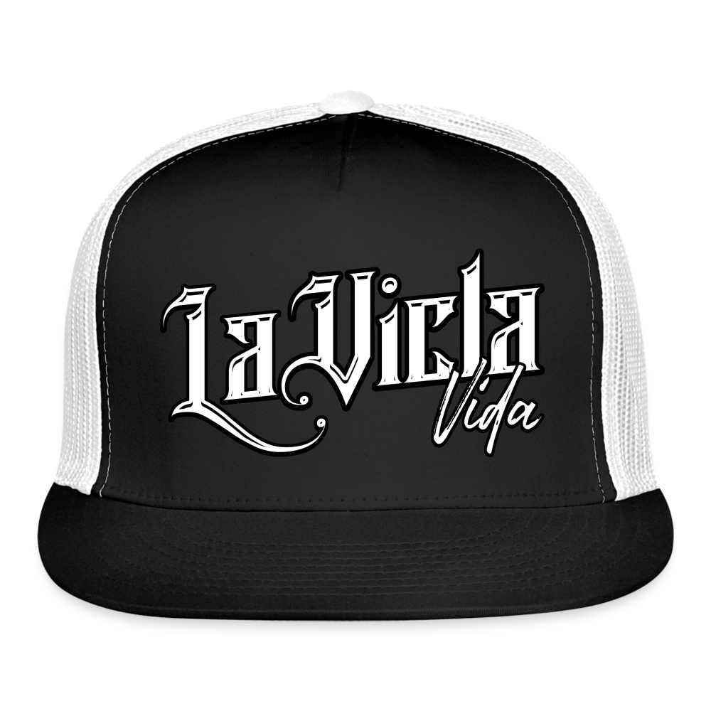 Logo Trucker Hat - black/white