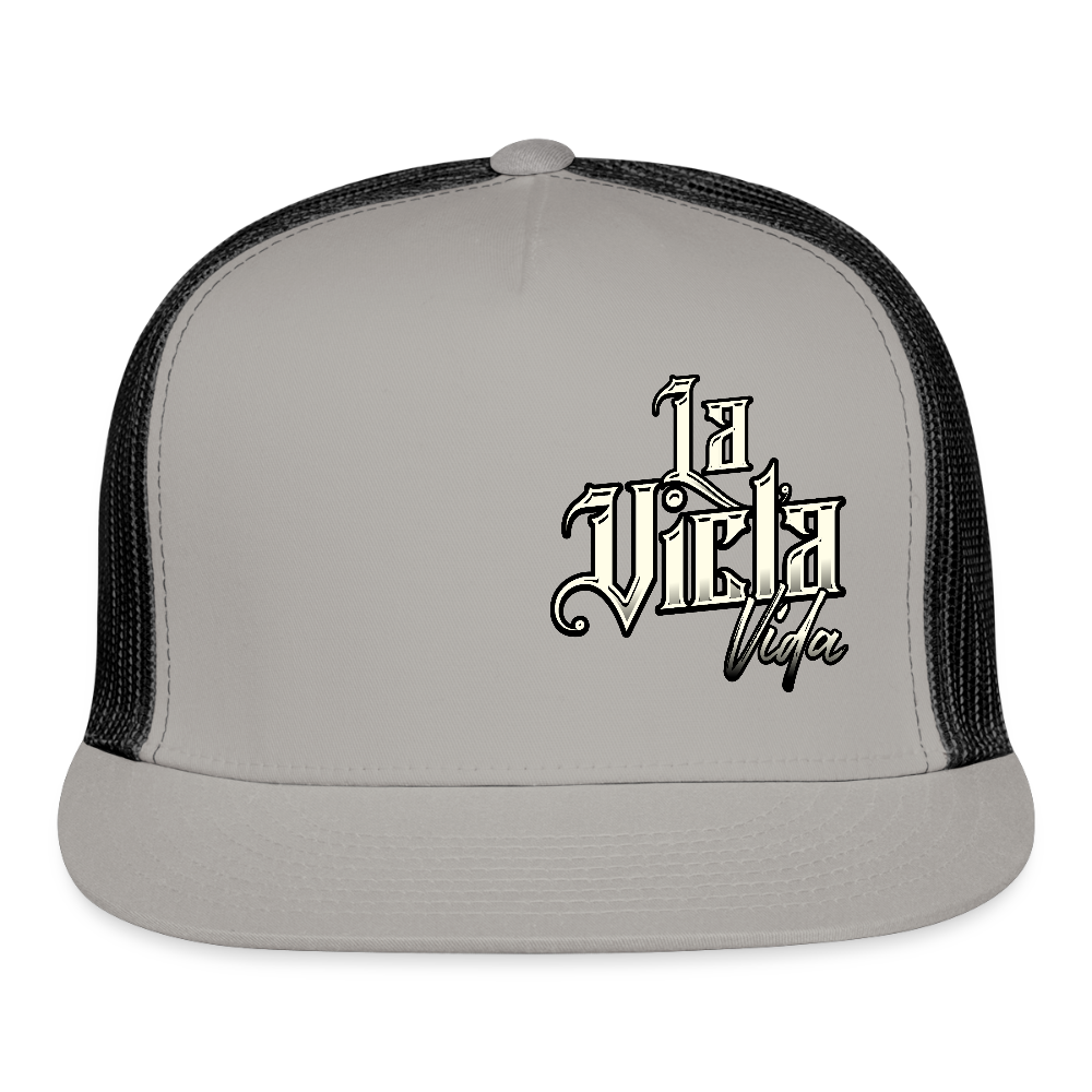 Logo Left B/W - gray/black