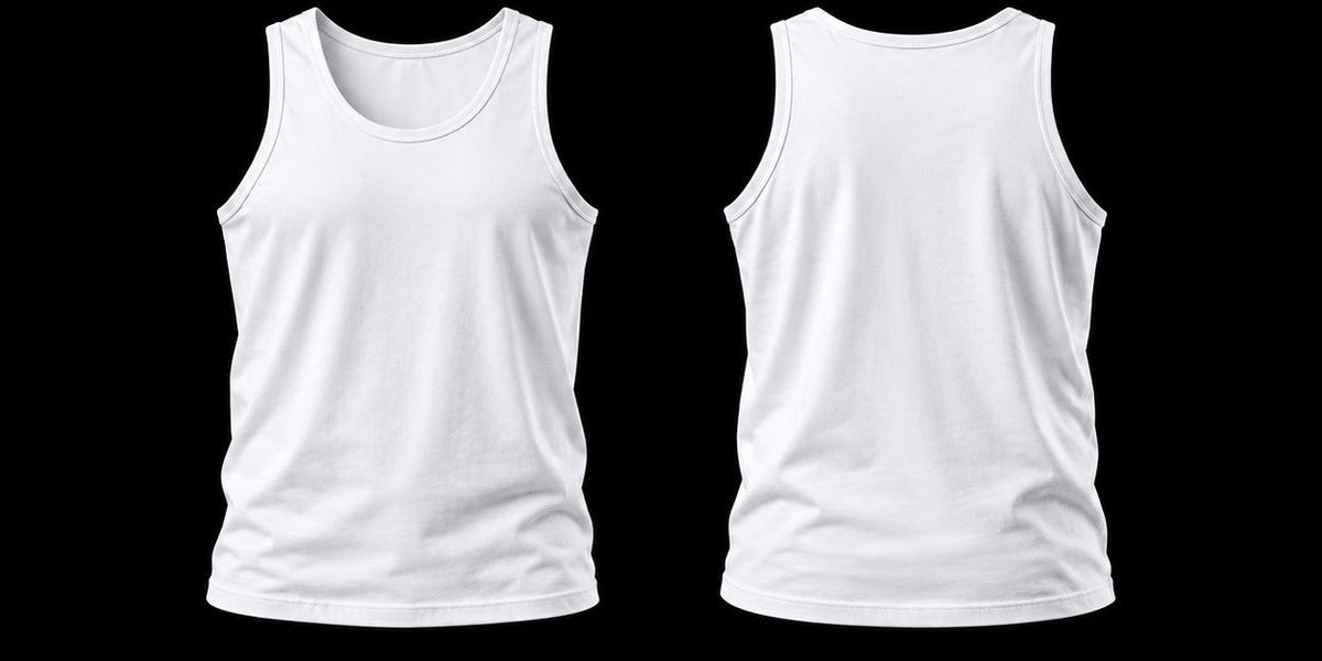La Vicla Tank White Front and Back