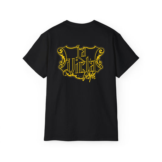 Gold La Vicla Vida Tee