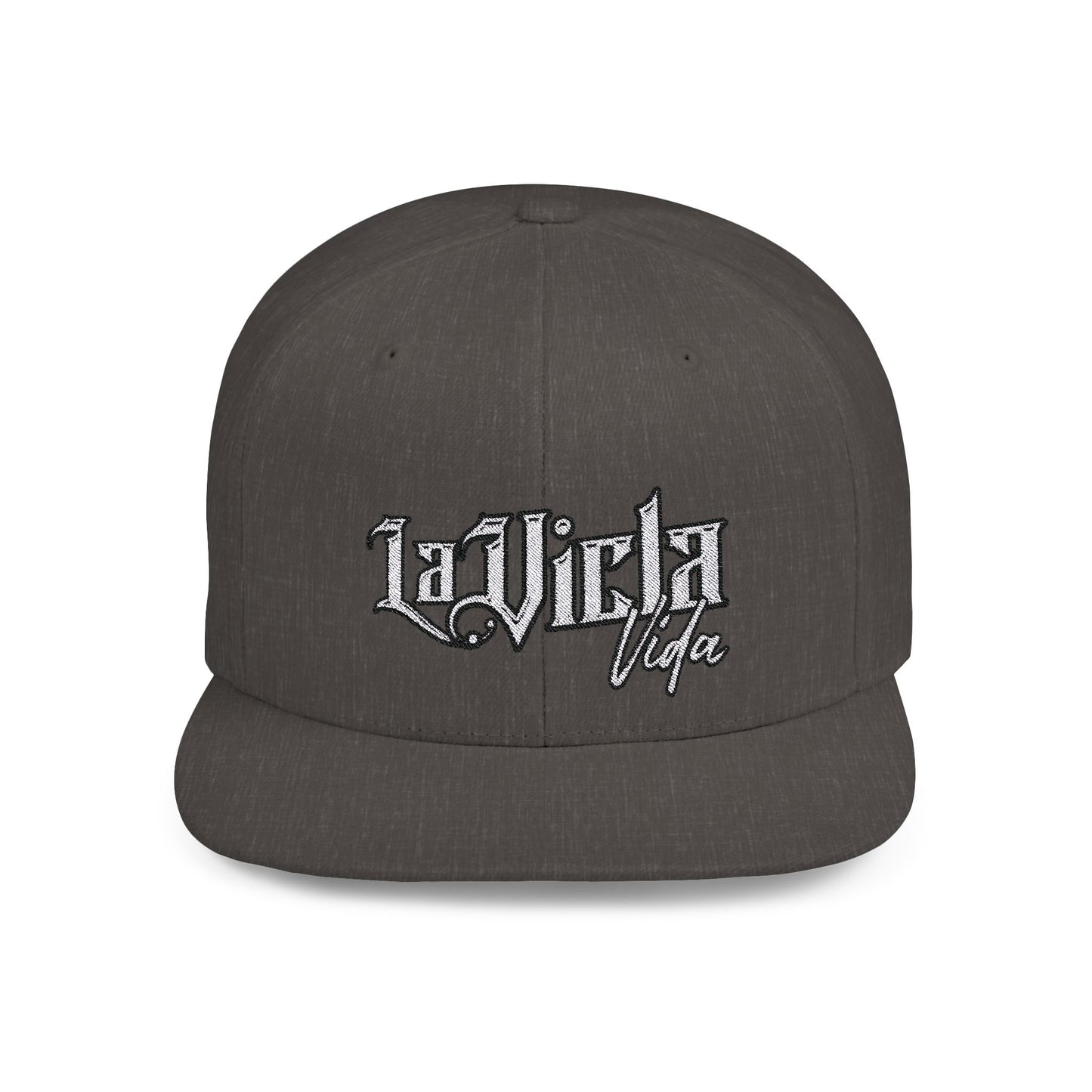 LaViclaVida Logo  Snapback Baseball Cap Embroidered