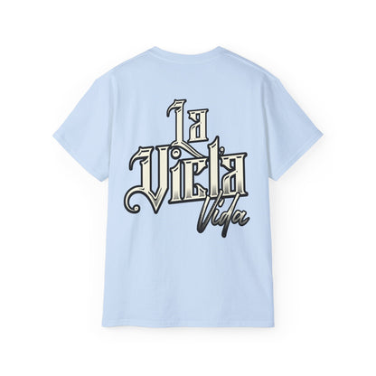 La Vicla Vida Logo B&W Tee