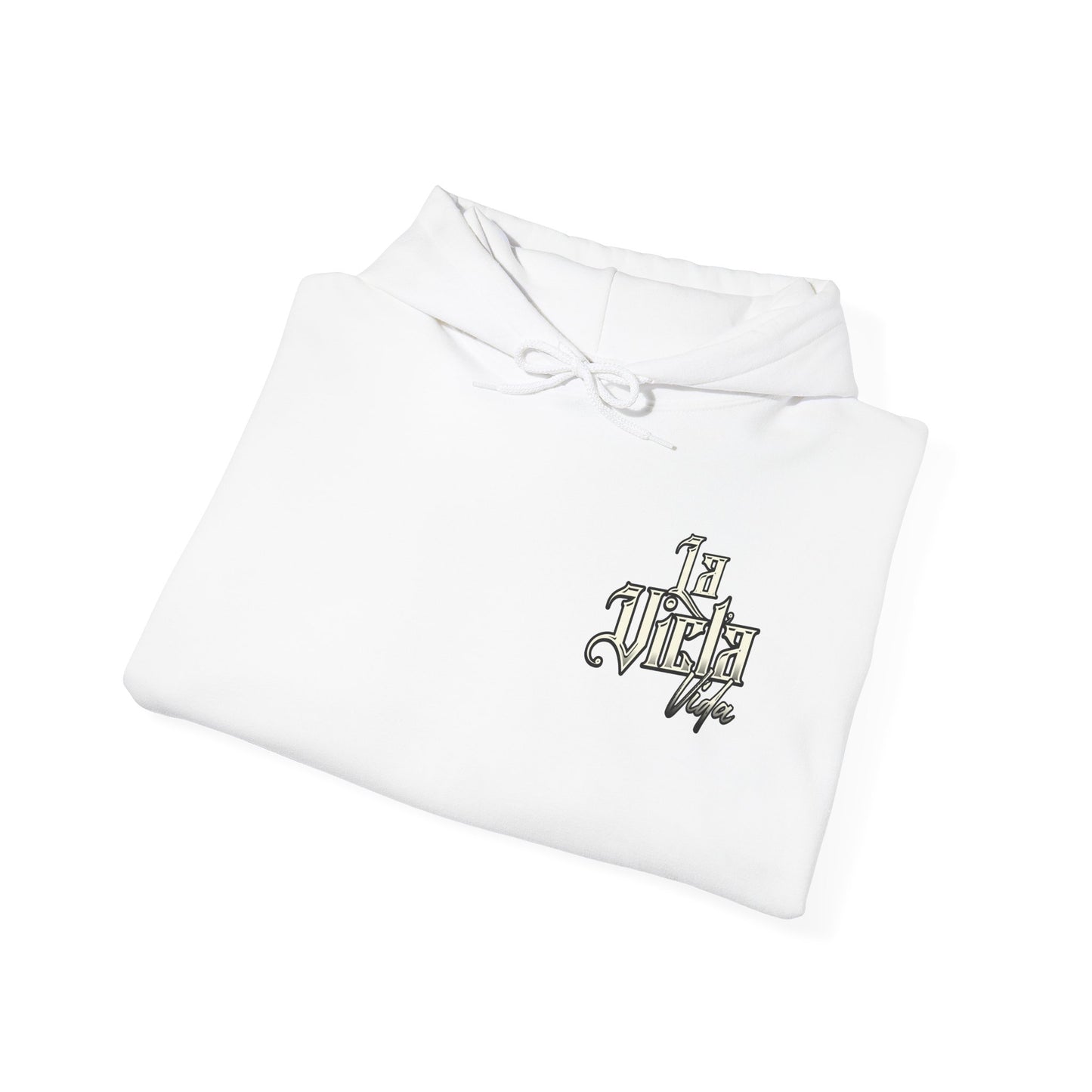 La Vicla Vida B/W Logo Hoodie
