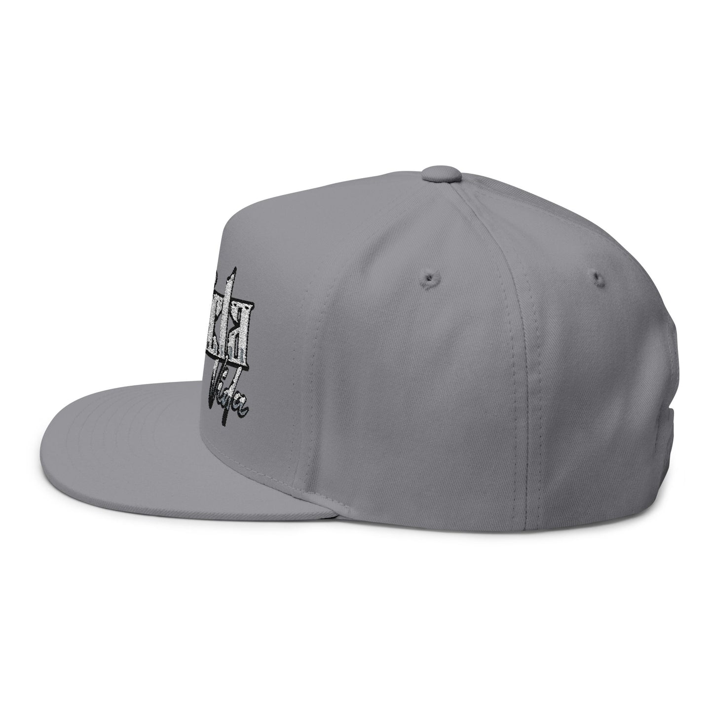 La Vida Vida Embroidered Flat Bill Cap