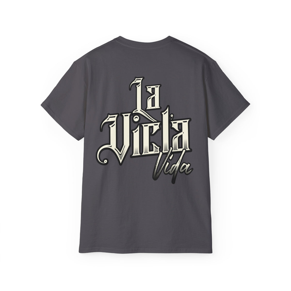 La Vicla Vida Logo B&W Tee