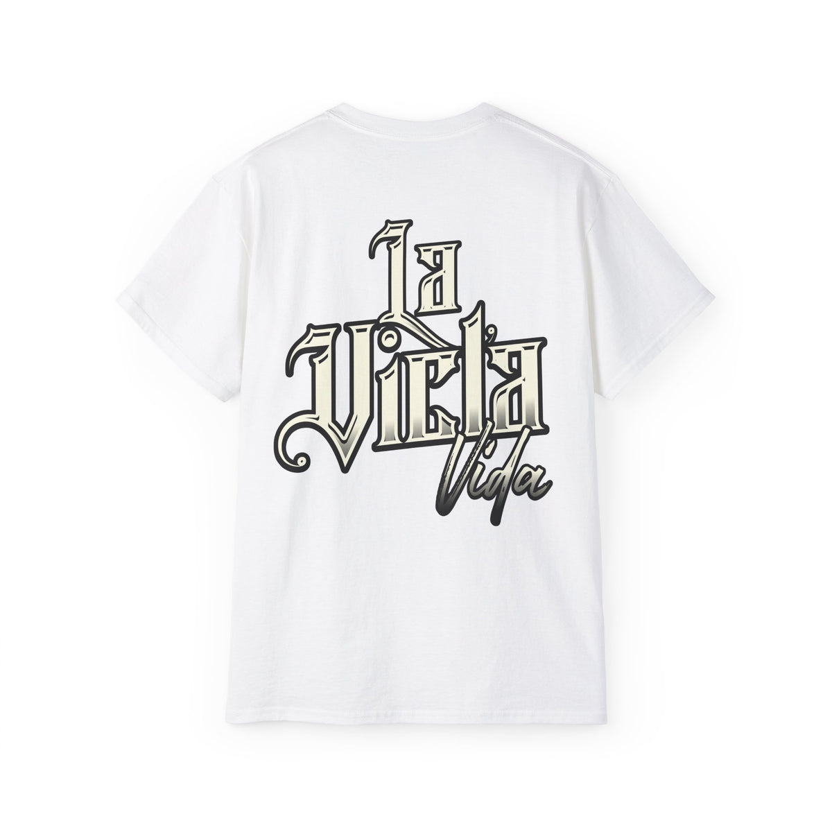 La Vicla Vida Logo B&W Tee