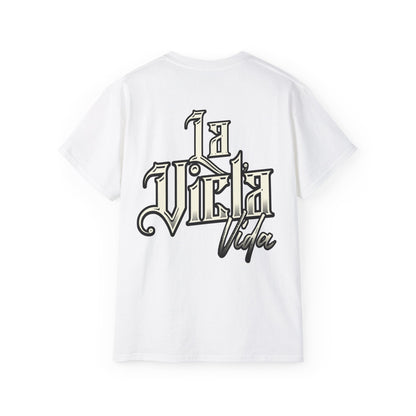 La Vicla Vida Logo B&W Tee