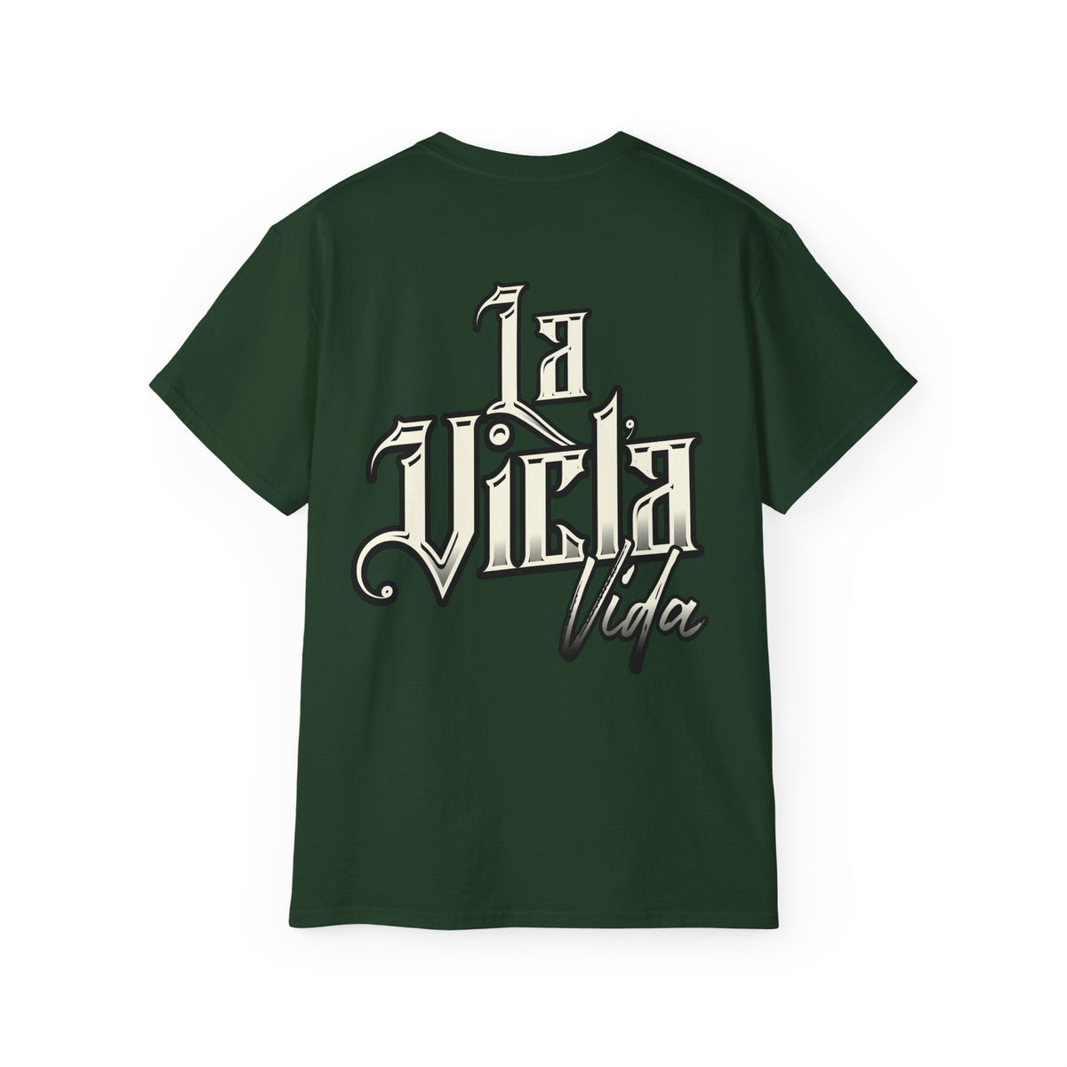 La Vicla Vida Logo B&W Tee
