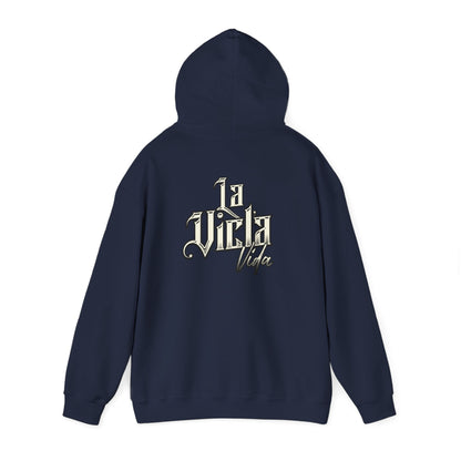 La Vicla Vida B/W Logo Hoodie