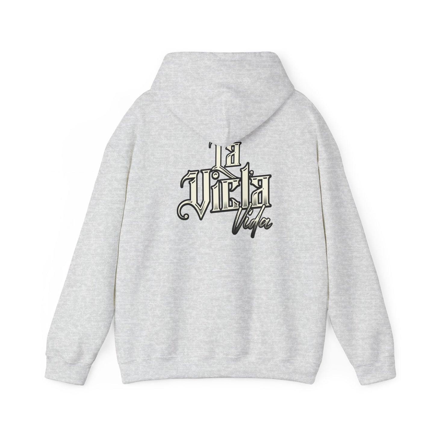 La Vicla Vida B/W Logo Hoodie