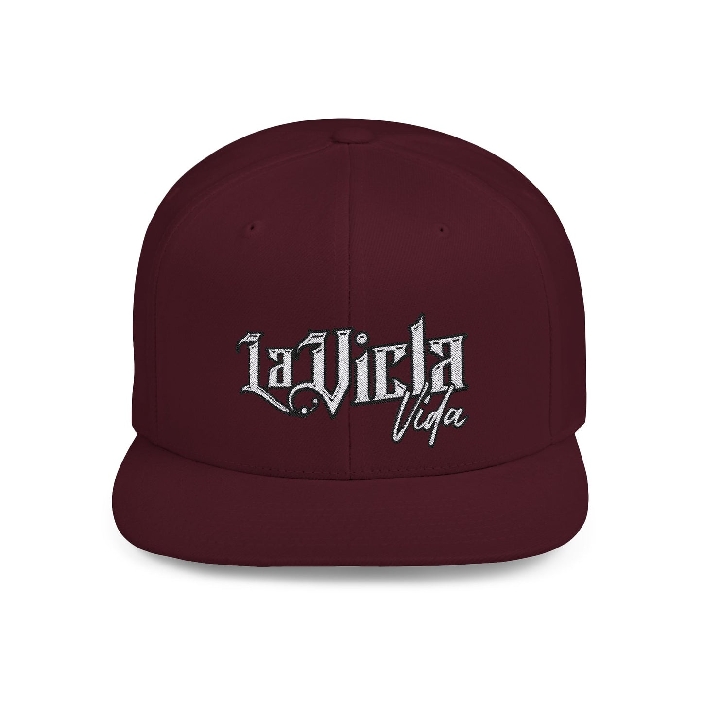 LaViclaVida Logo  Snapback Baseball Cap Embroidered