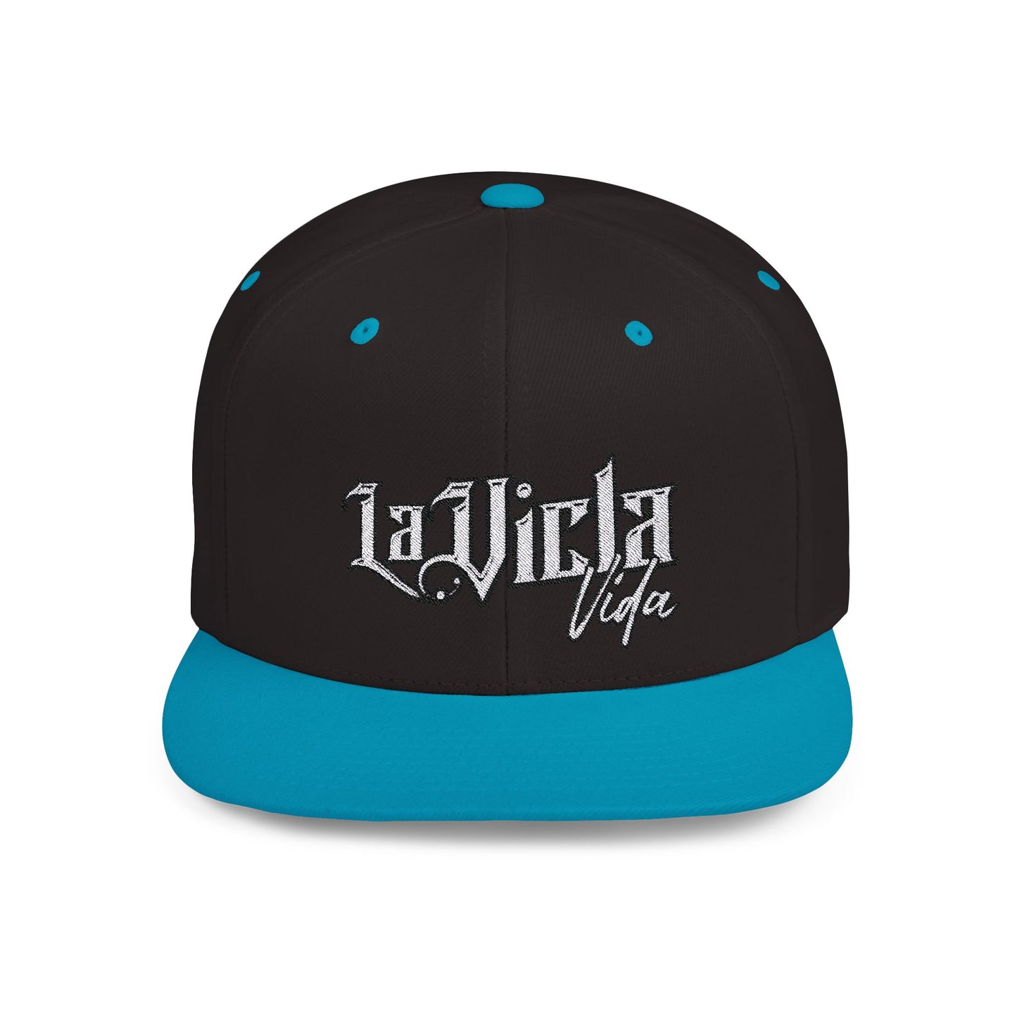 LaViclaVida Logo  Snapback Baseball Cap Embroidered