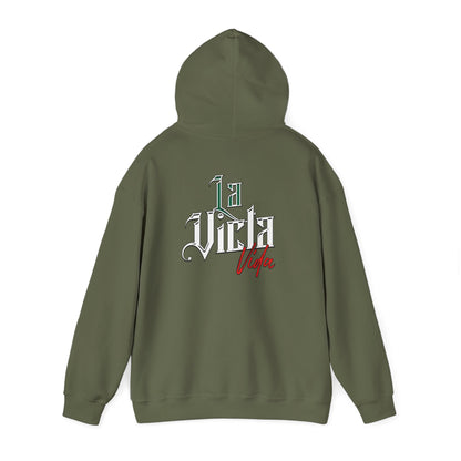 La Vicla Vida Logo Mexico Hoodie