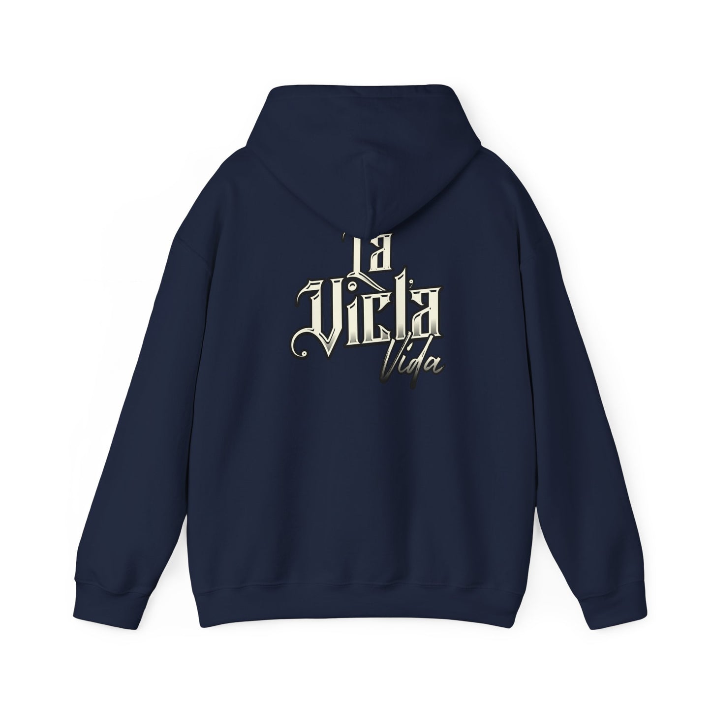 La Vicla Vida B/W Logo Hoodie