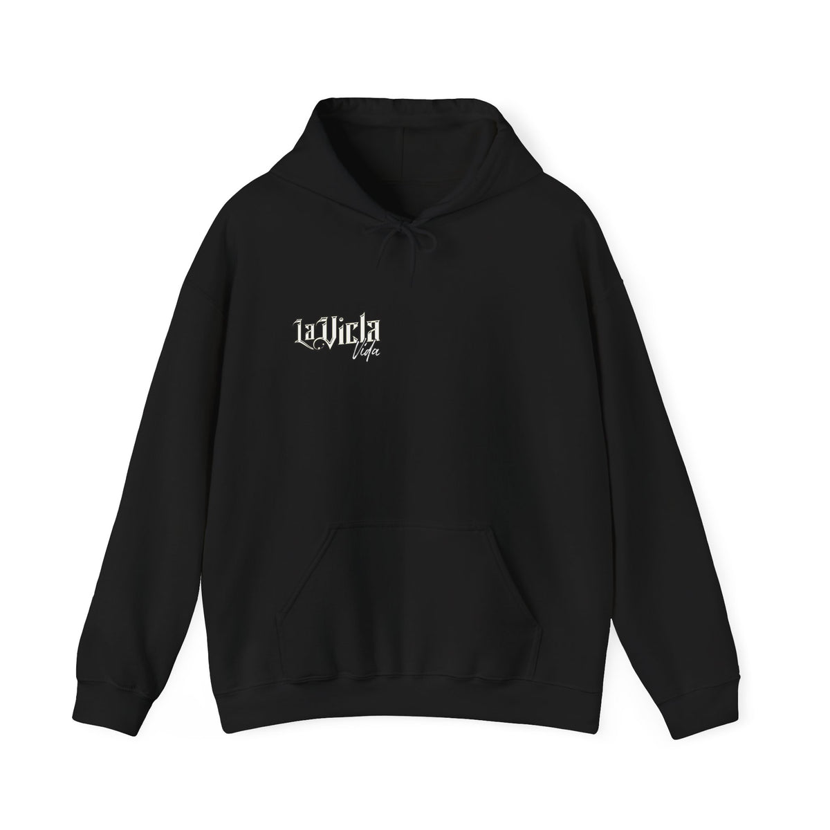 La Vida American Flag Skull Hoodie