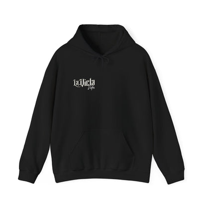 La Vida American Flag Skull Hoodie
