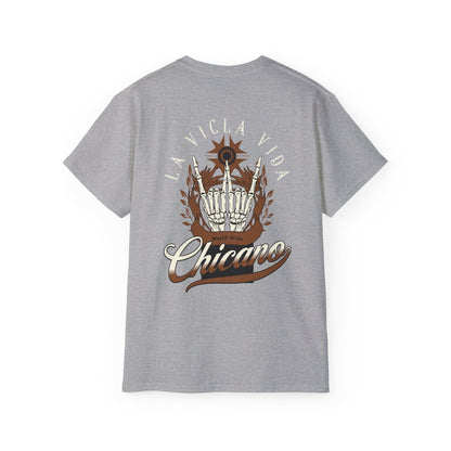 World Wide Chicano Brown - Sport Grey - back