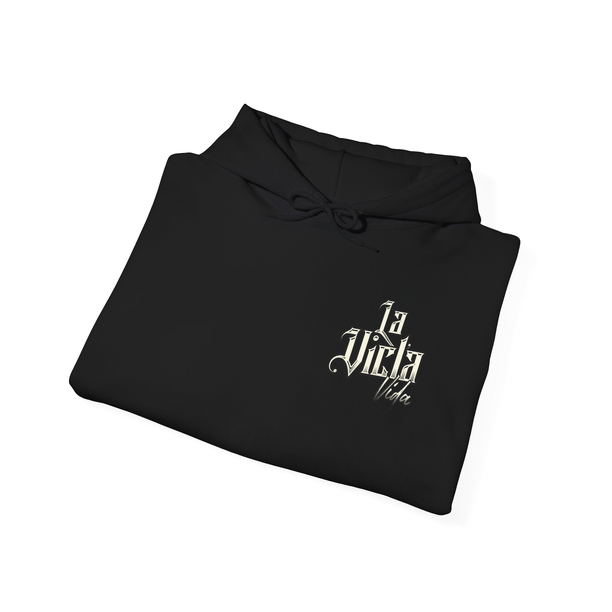 La Vicla Vida B/W Logo Hoodie