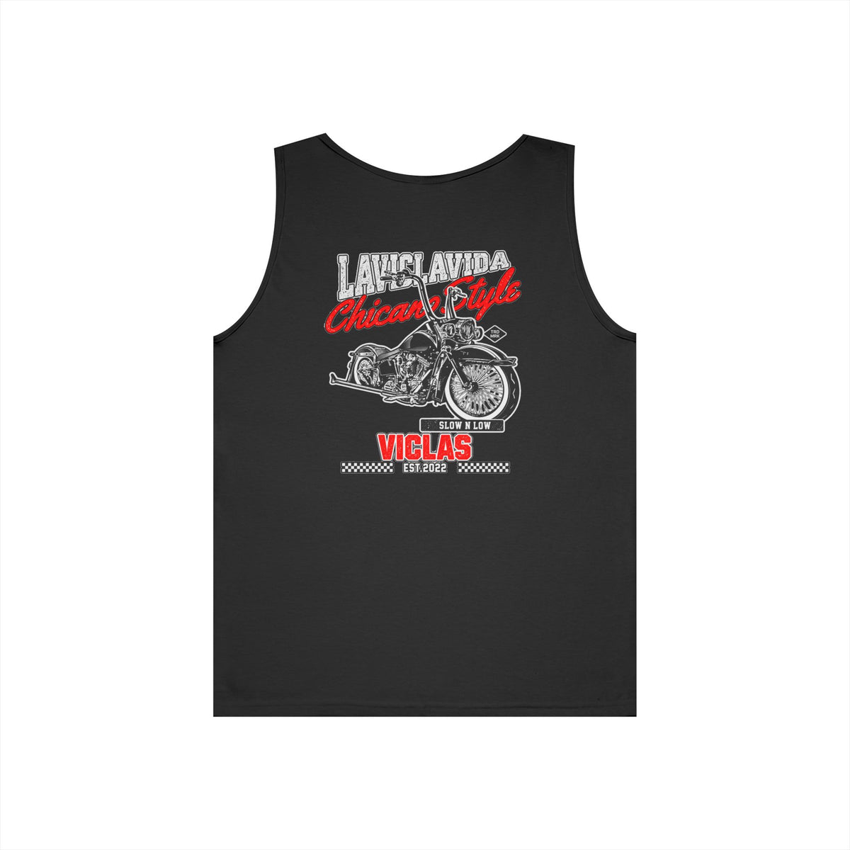 Chicano Style Red Tank Top