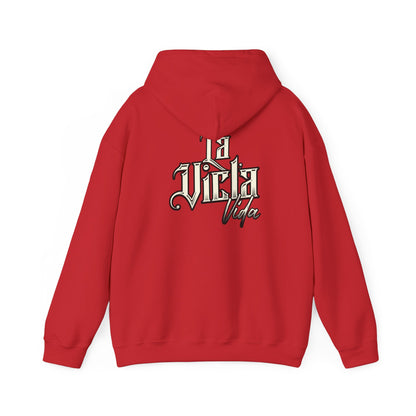 La Vicla Vida B/W Logo Hoodie
