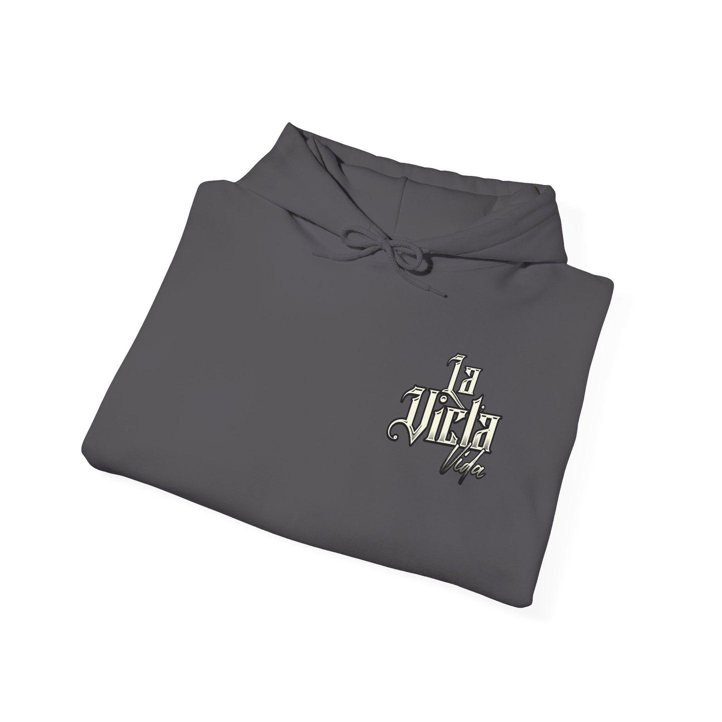 La Vicla Vida B/W Logo Hoodie