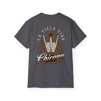 World Wide Chicano Brown - Charcoal - back