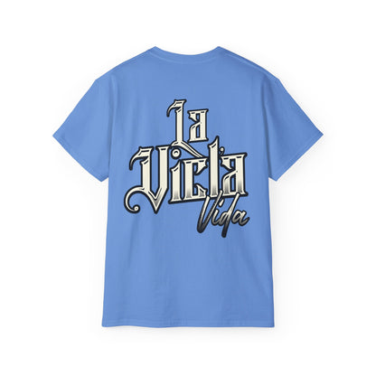 La Vicla Vida Logo B&W Tee