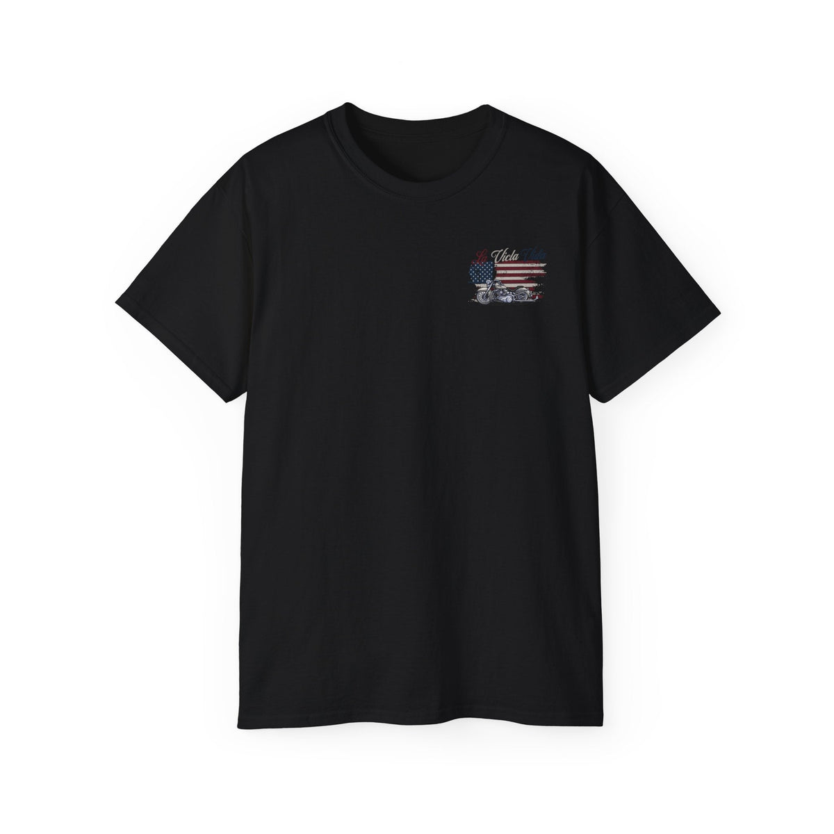 U.S.A Vicla Tee — full back artwork