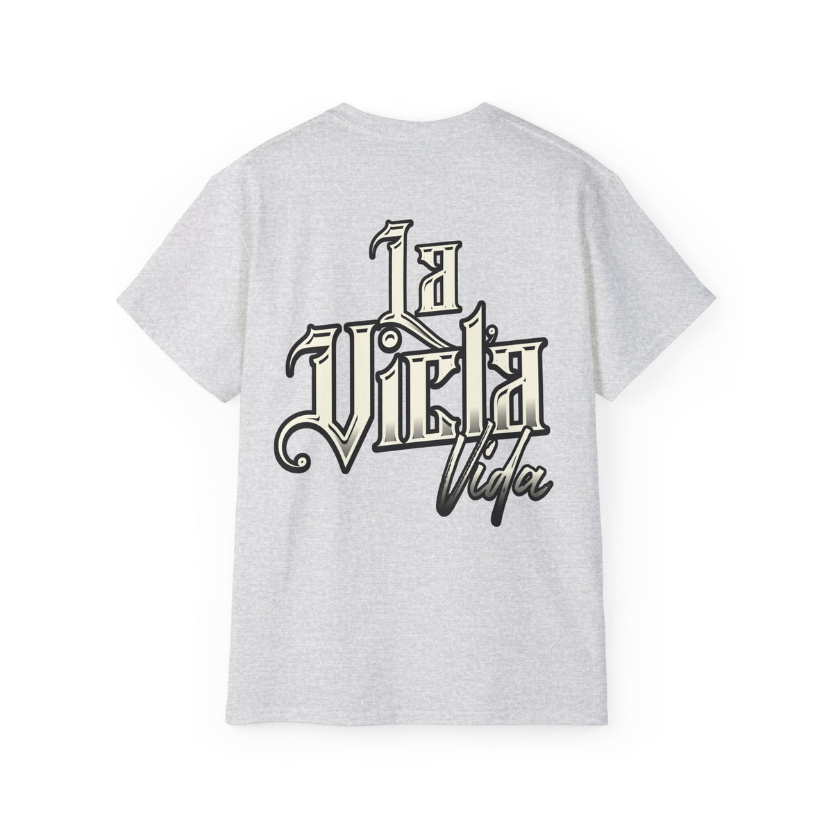 La Vicla Vida Logo B&W Tee
