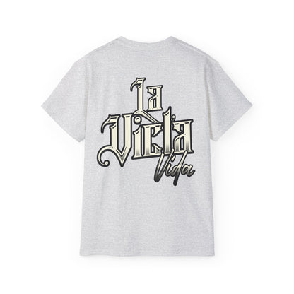 La Vicla Vida Logo B&W Tee