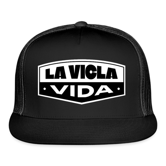 Badge 2.0 Trucker Hat - black/black