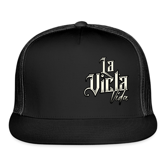 Logo Left B/W - black/black