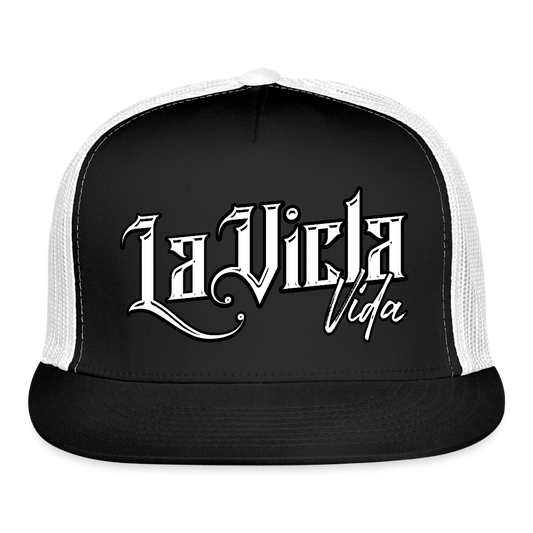 Logo Trucker Hat - black/white