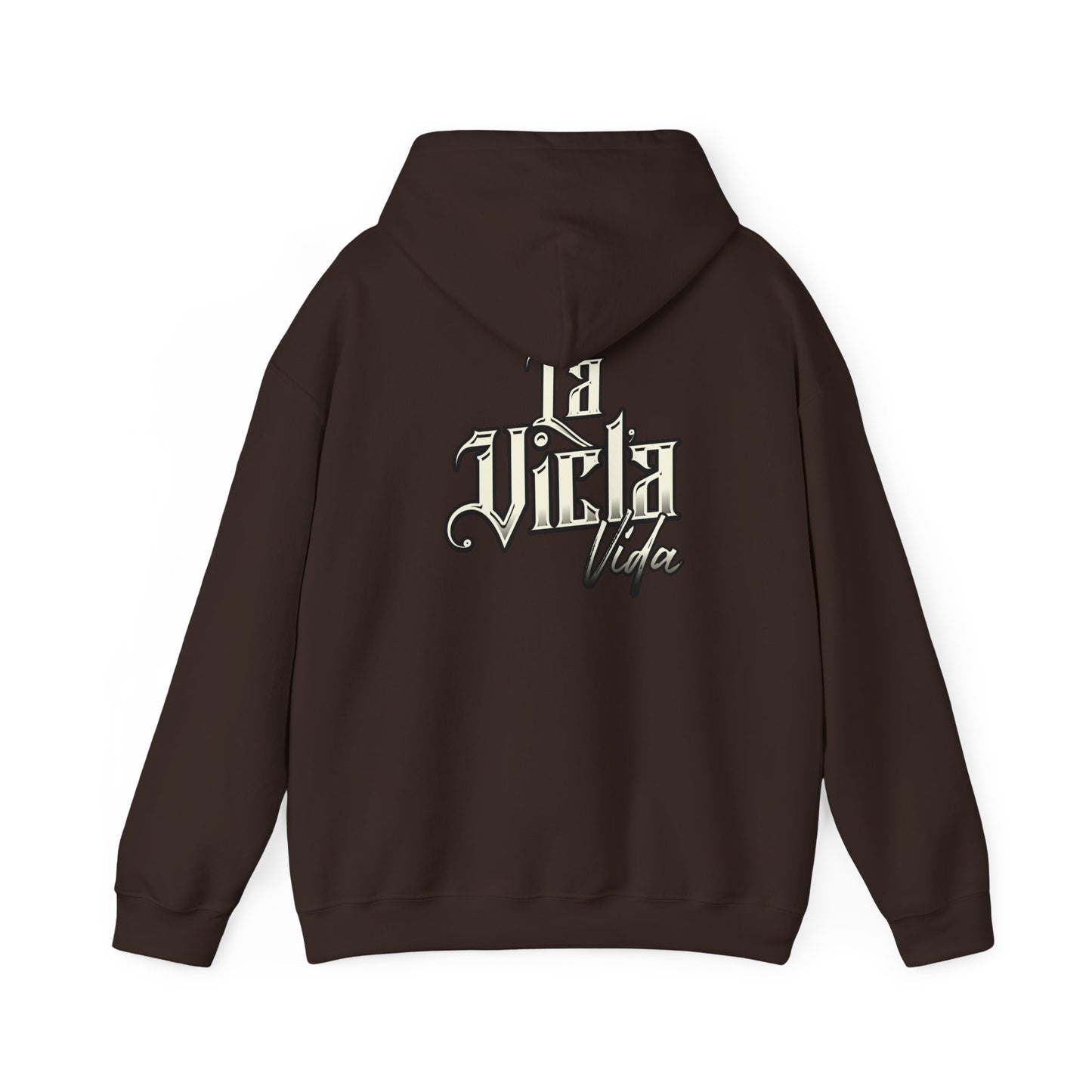 La Vicla Vida B/W Logo Hoodie