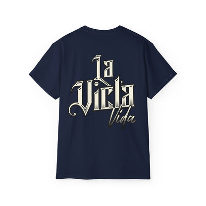 La Vicla Vida Logo B&W Tee