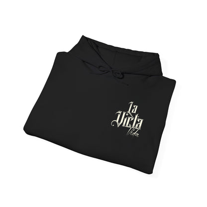La Vicla Vida B/W Logo Hoodie