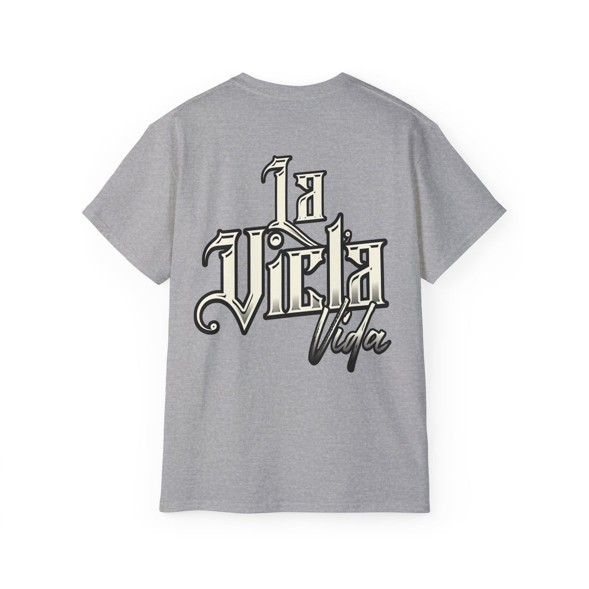 La Vicla Vida Logo B&W Tee