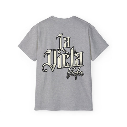La Vicla Vida Logo B&W Tee