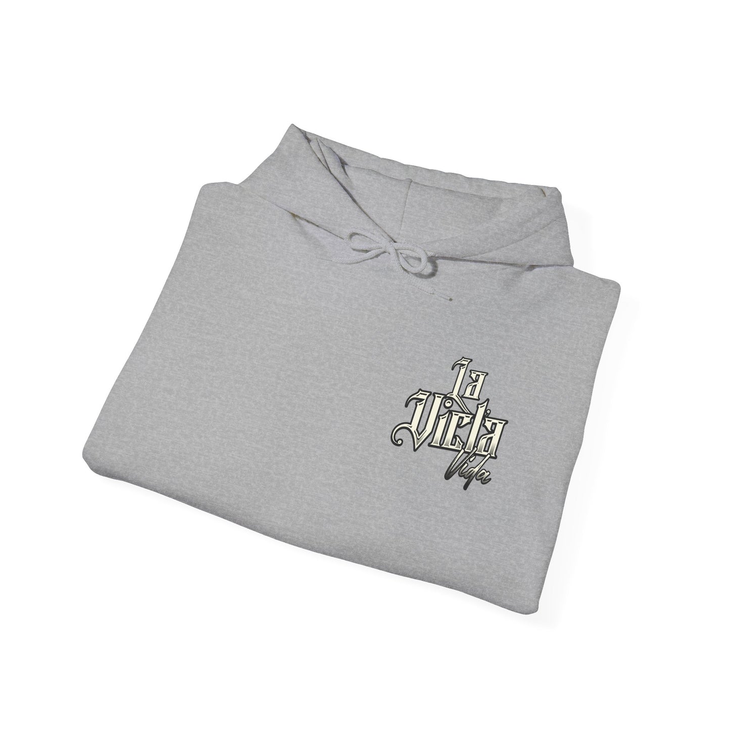 La Vicla Vida B/W Logo Hoodie