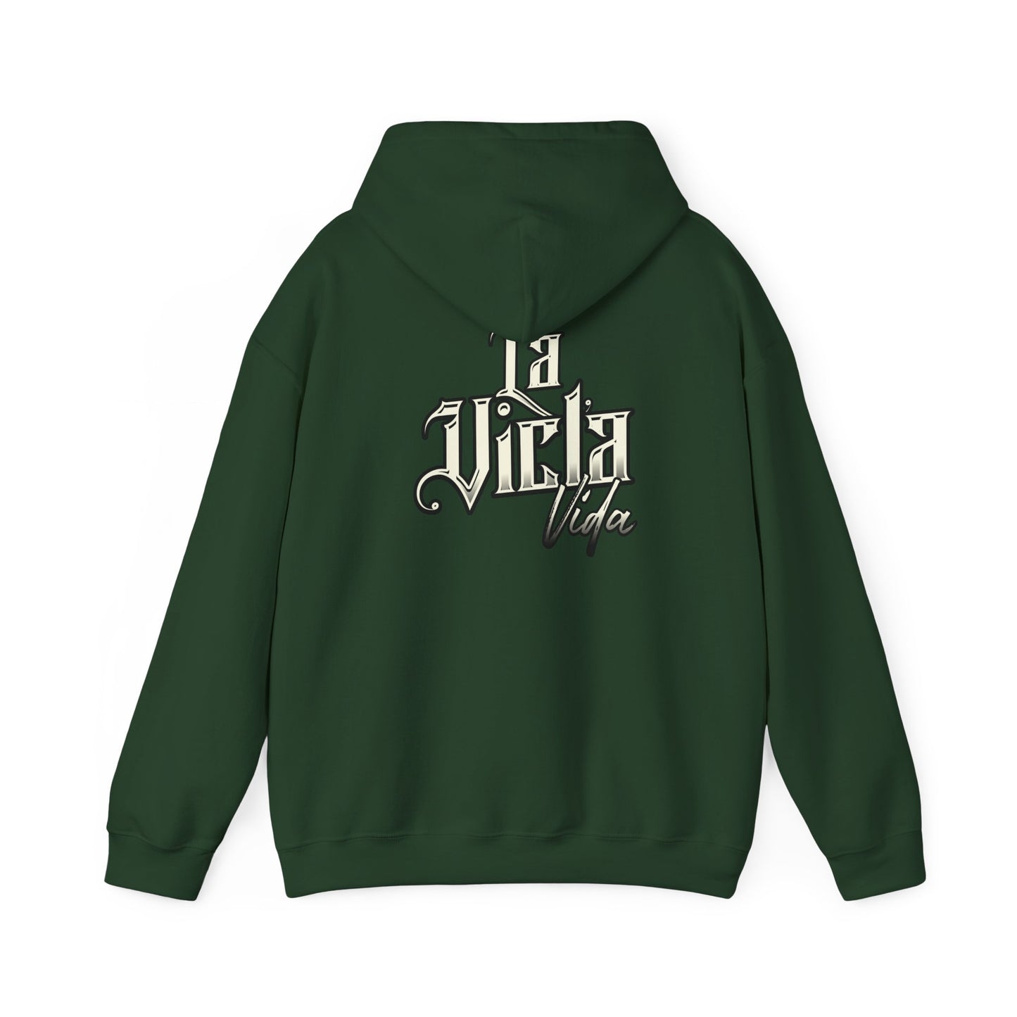 La Vicla Vida B/W Logo Hoodie
