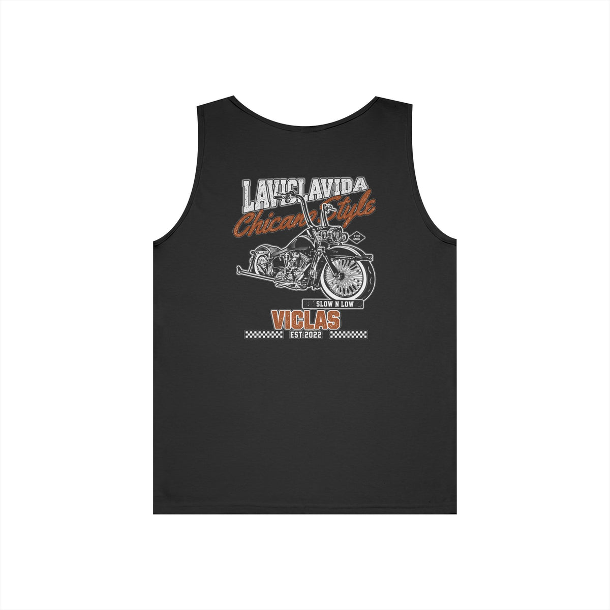 Chicano Style Brown Tank Top