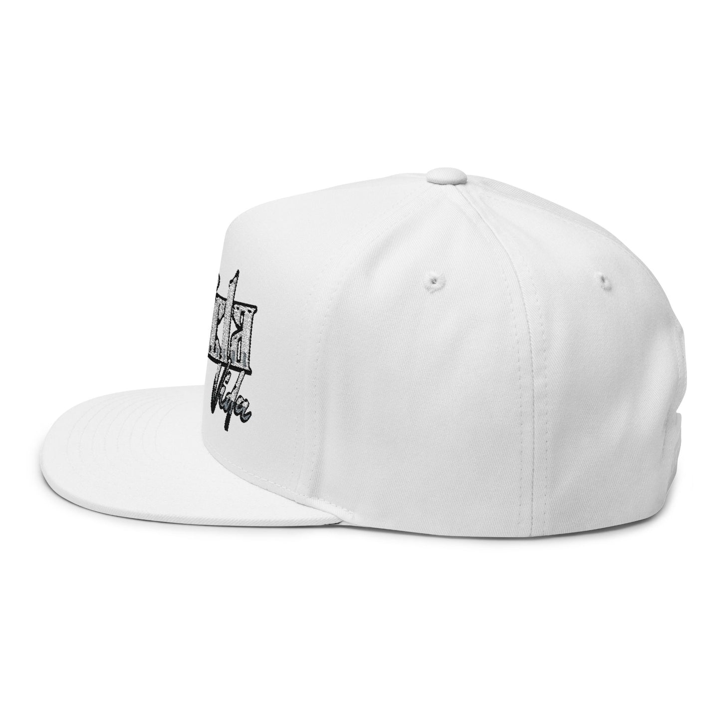 La Vida Vida Embroidered Flat Bill Cap