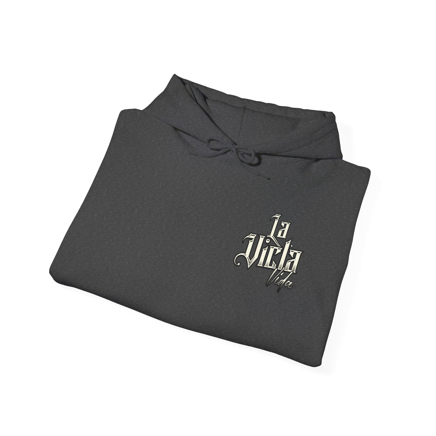 La Vicla Vida B/W Logo Hoodie