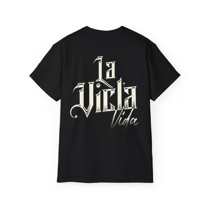 La Vicla Vida Logo B&W Tee