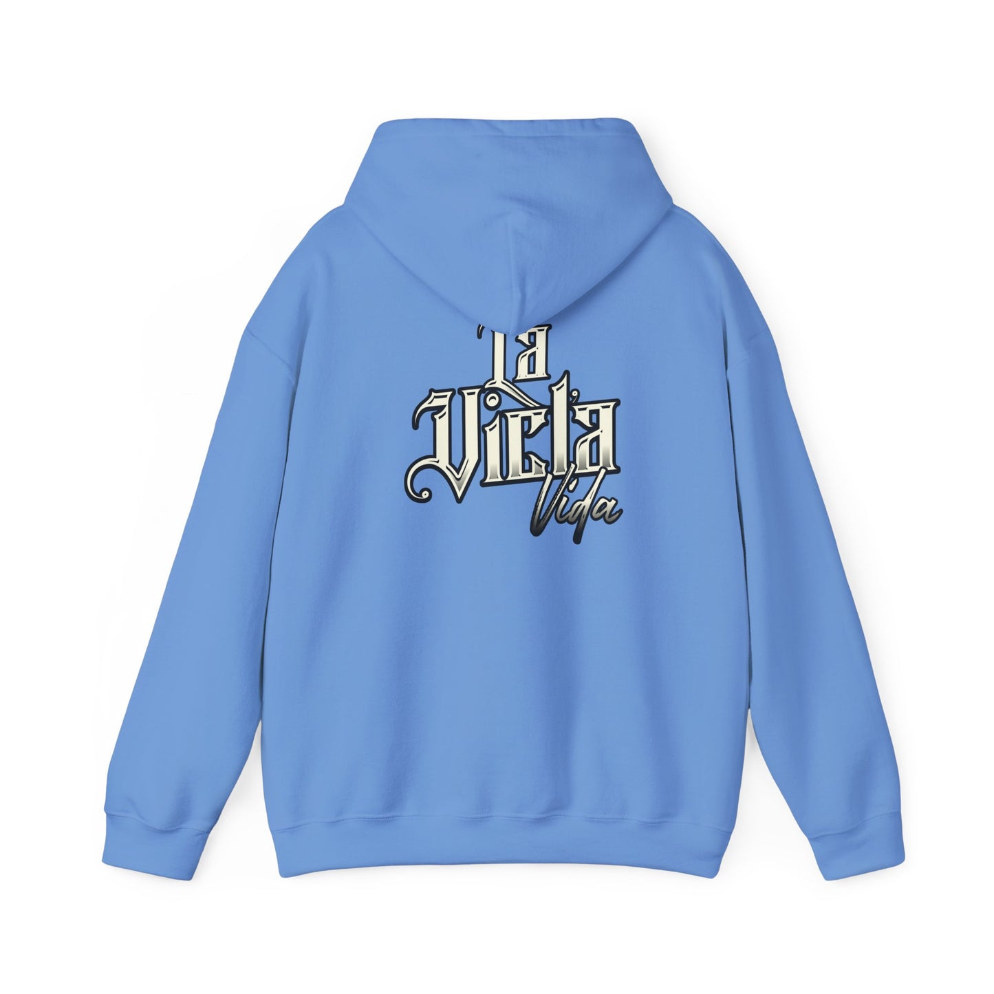 La Vicla Vida B/W Logo Hoodie