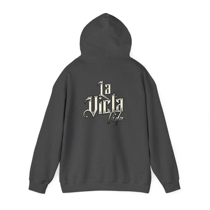 La Vicla Vida B/W Logo Hoodie