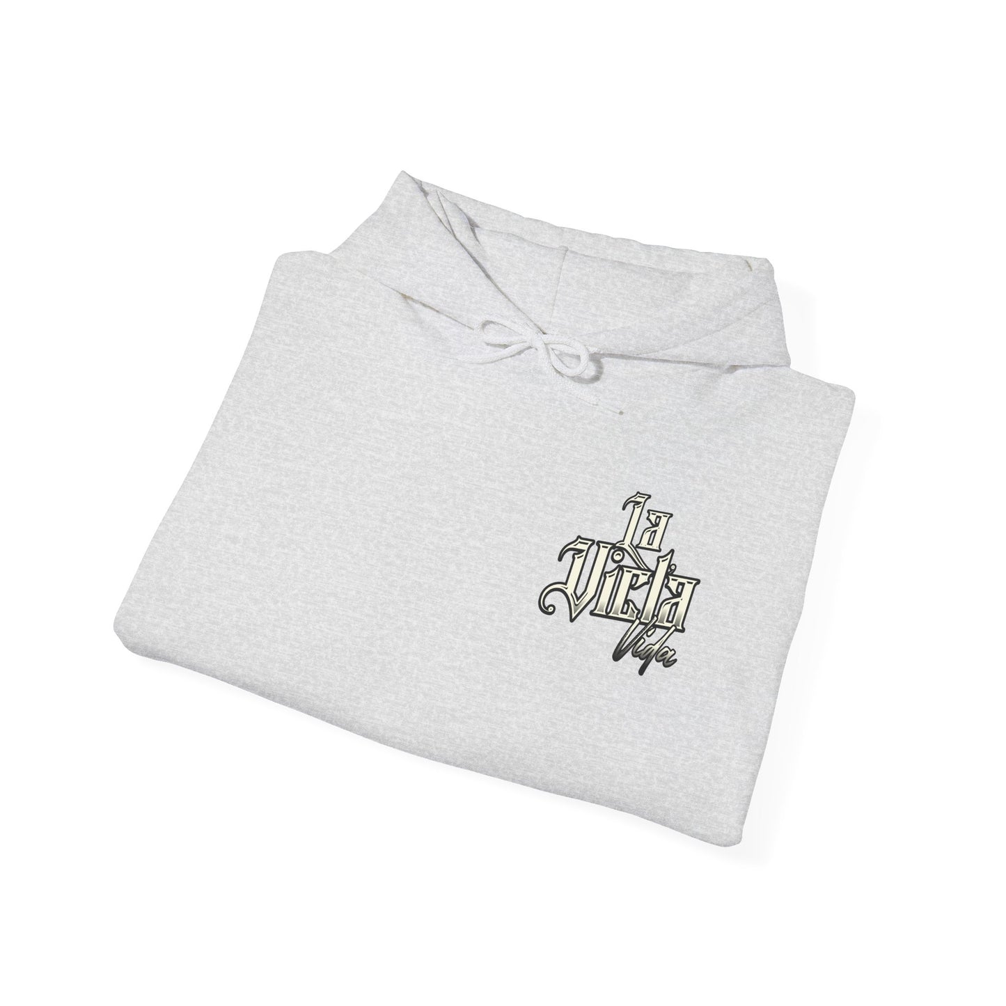 La Vicla Vida B/W Logo Hoodie