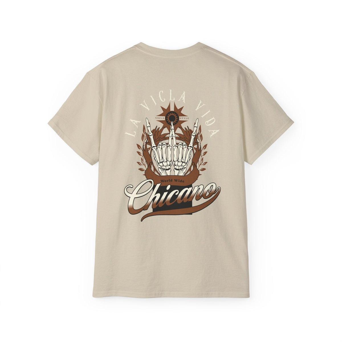 World Wide Chicano Brown - Sand - back