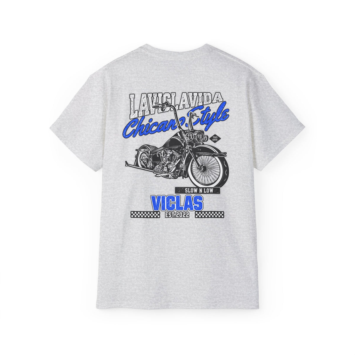 Chicano Style Blue Tee