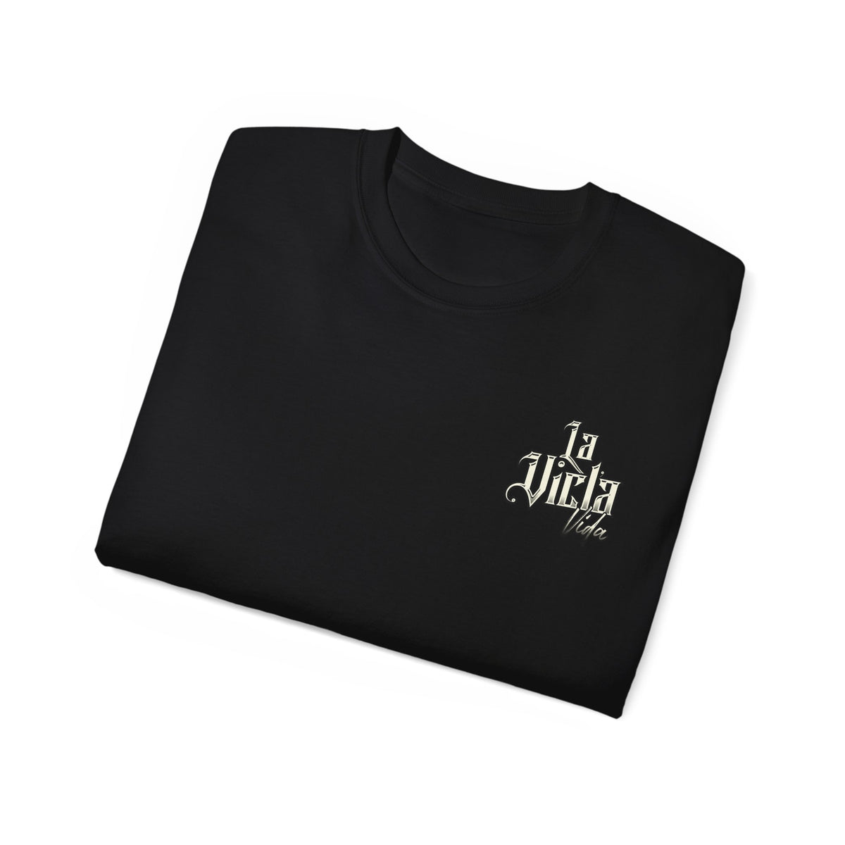 La Vicla Vida Logo B&W Tee